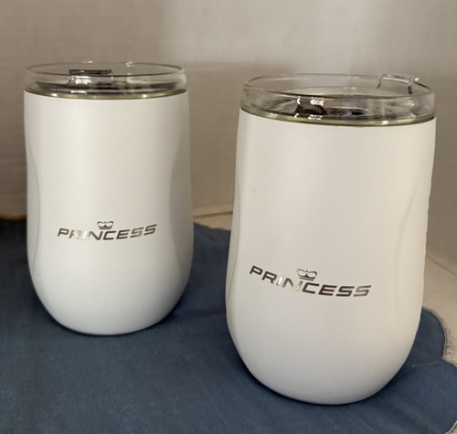 NEW! VINGLACE Wine Chiller 3 pc Gift Set W/2 Glass Stemless Wine Tumblers/White - Picture 3 of 20