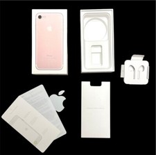 iPhone 7 Rose Gold 128GB EMPTY RETAIL BOX ONLY