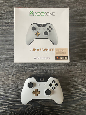 Microsoft Xbox One Wireless Controller Special Edition Lunar White,  Ovp