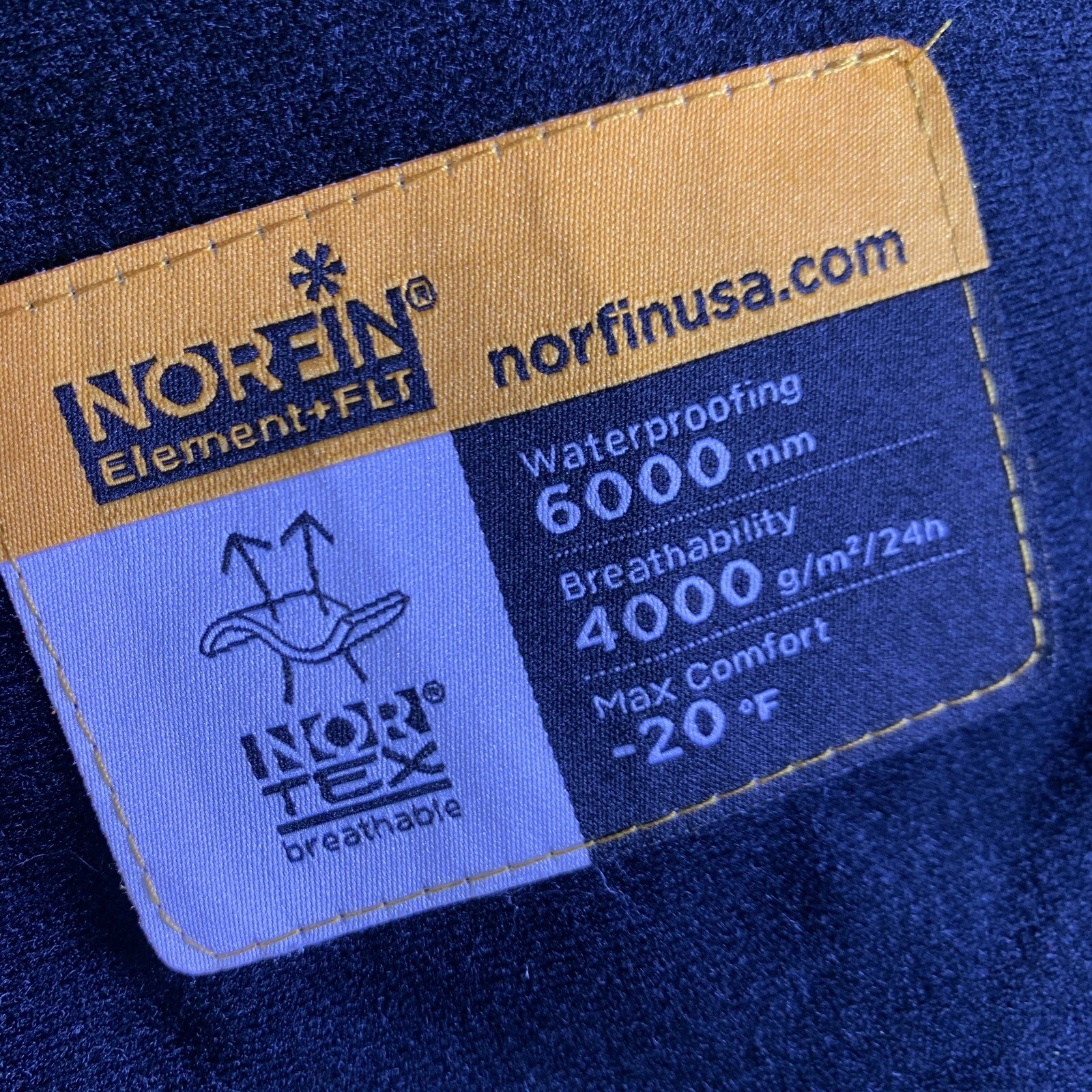 norfin element flt parka waterproof breathable ice gear jacket