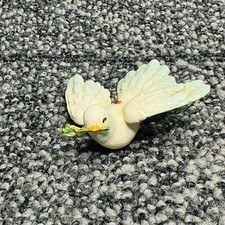 Resin Peace Dove Olive Branch Ornament Dove Of Peace Christmas Holiday