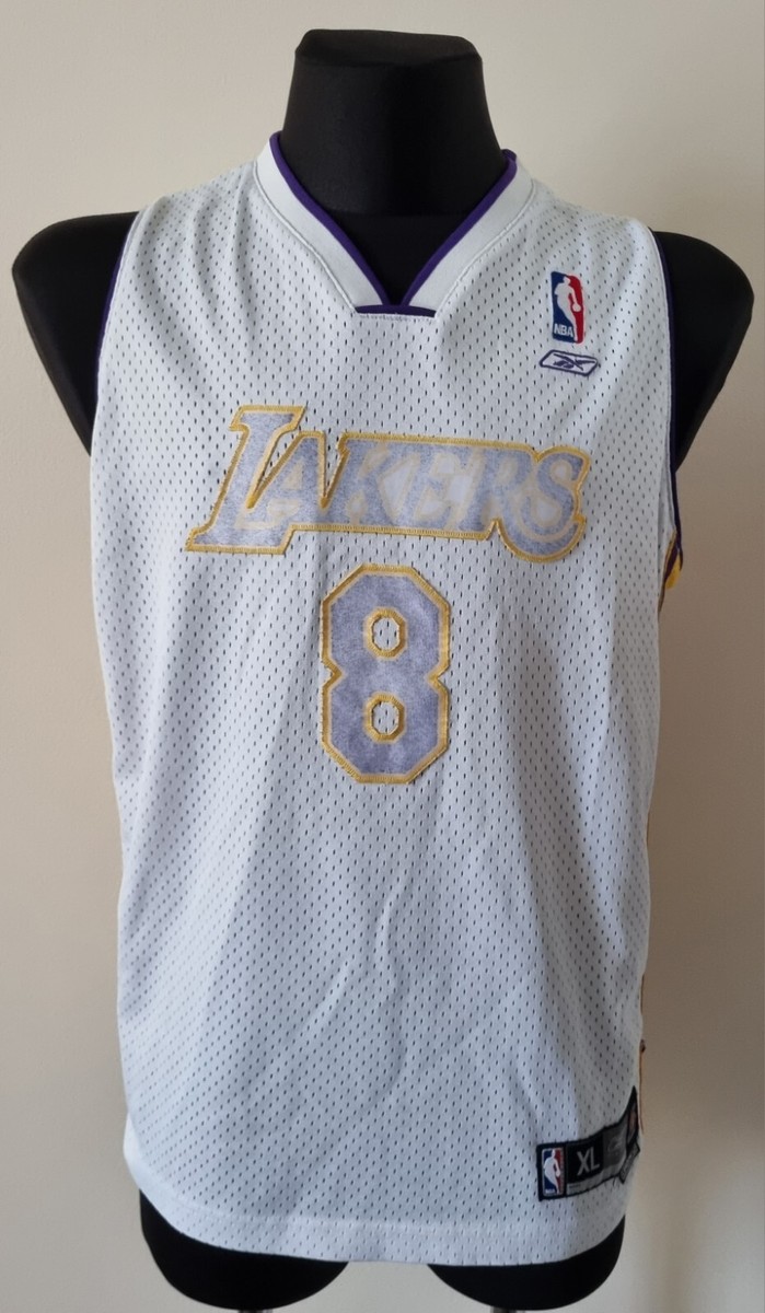 NBA Los Angeles Lakers Basketball Reebok Shirt #8 BRYANT size