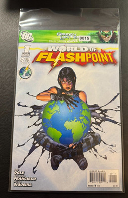DC World of Flashpoint #1 #2 & #3 2011 Rex Ogle Eduardo Francisco