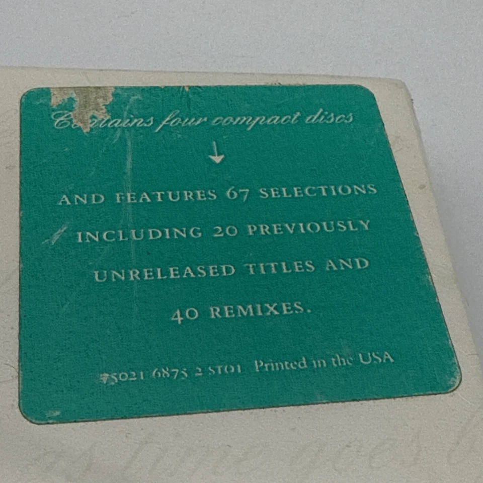 Carpenters From The Top 4-CD BOX Set A&M Records 1991 US Hype Sticker SEALED NOS - Image 4 of 4