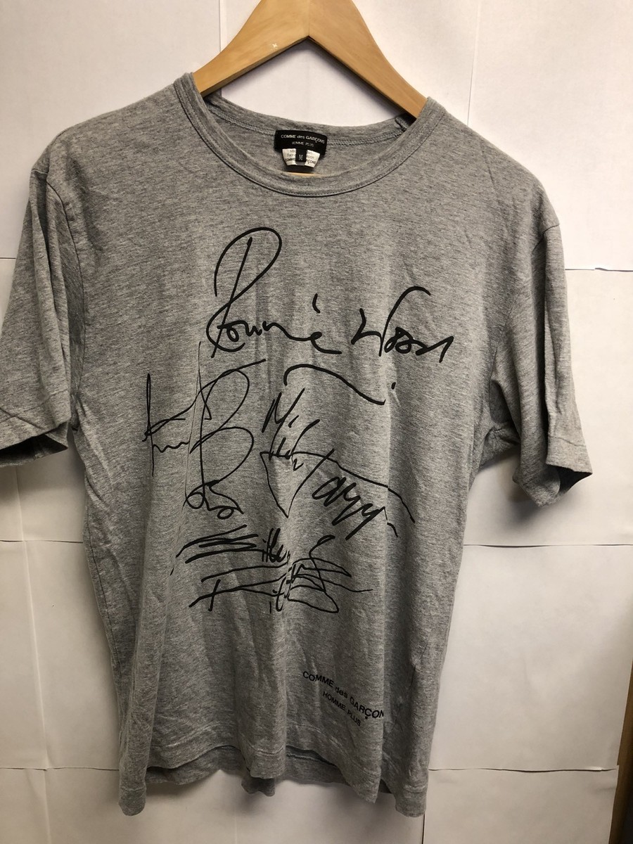 PRE -OWNED COMME DES GARCONS HOMME PLUS T-SHIRT SIZE M