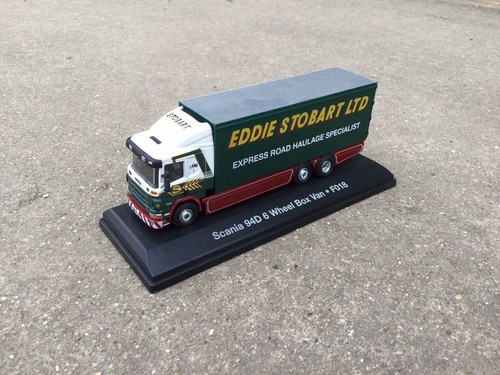 Model Eddie Stobart Scania 94D 310 Truck Lorry 6 Wheel Box Van 1:76 OO F018 1995 - Picture 5 of 9