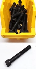 5pk 5/8-11 X 4" HEX SOCKET HEAD CAP SCREWS ALLOY STEEL BLACK