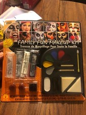 Face Paint Kit Halloween Makeup Grease Make Up Made In USA Clown Zombie Cat