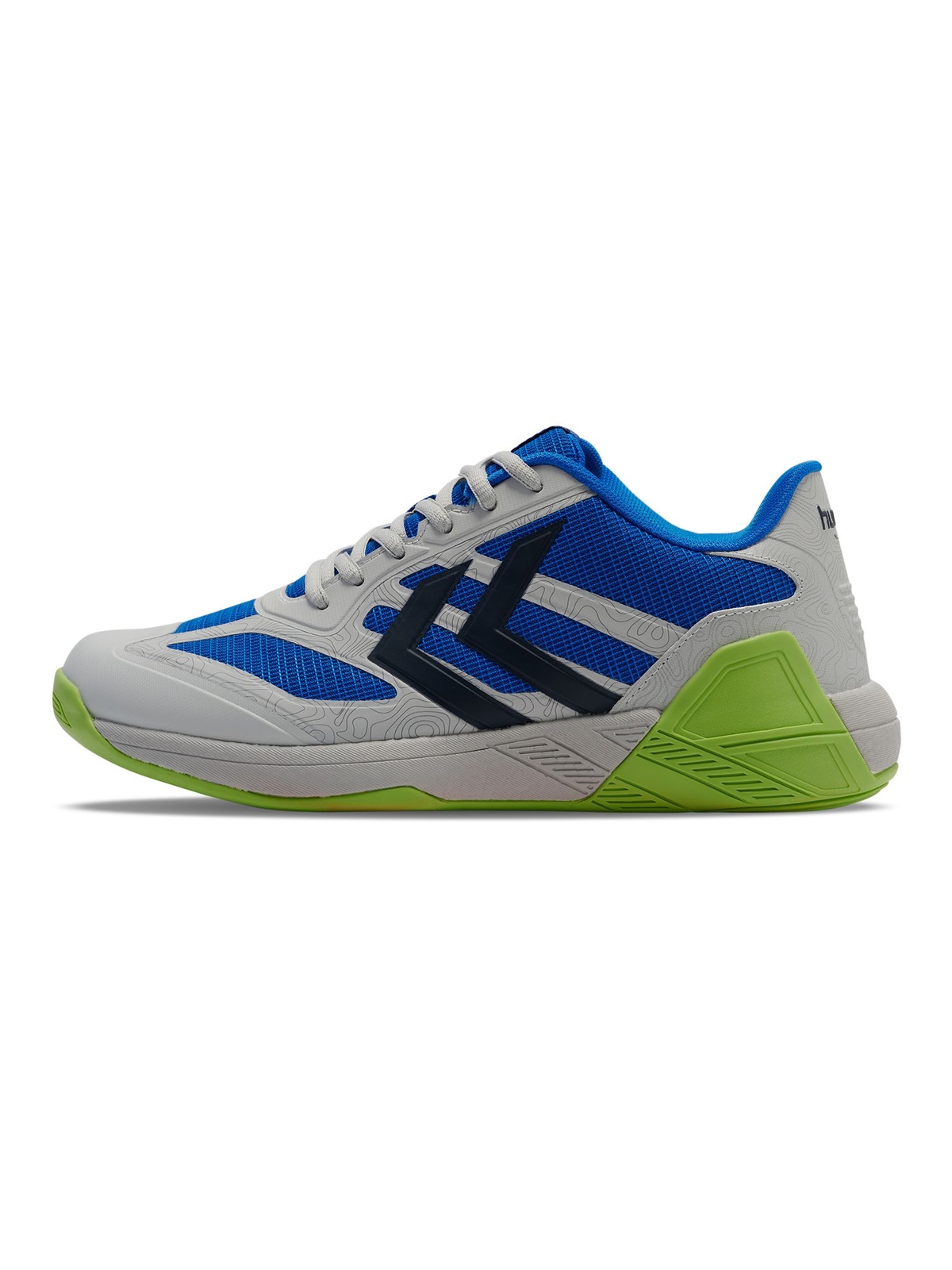 Hummel Handballschuhe Algiz V - синий/серый /Gr: 43,5 евро