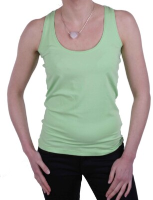 Jette Joop Women's Top Tank Top Sleeveless Green Size 38