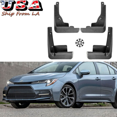 #ad 4PCS Front Rear Mudguards Mud Flaps Splash For 2020 23 Toyota Corolla E210 Sedan $37.04