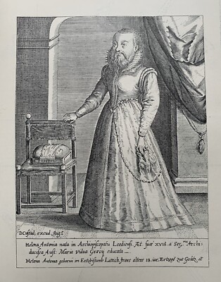 Helena Antonia of Liège - Liége - court dwarf - hirsutism - Renaissance 