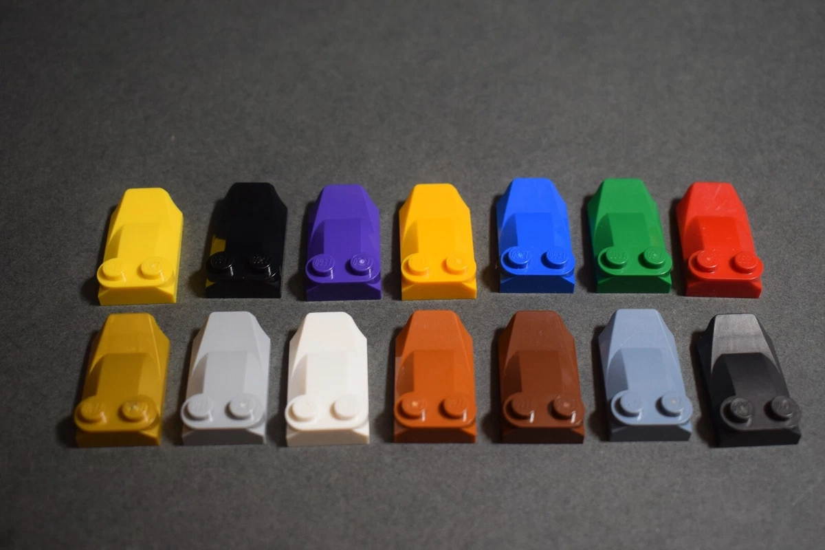 Lego 47456 Curved Slope Wing Fin End Select Colour Pack of 16
