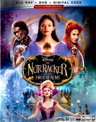 Authentic The Nutcracker and the Four Realms New Blu-ray DVD & Digital Copy Code