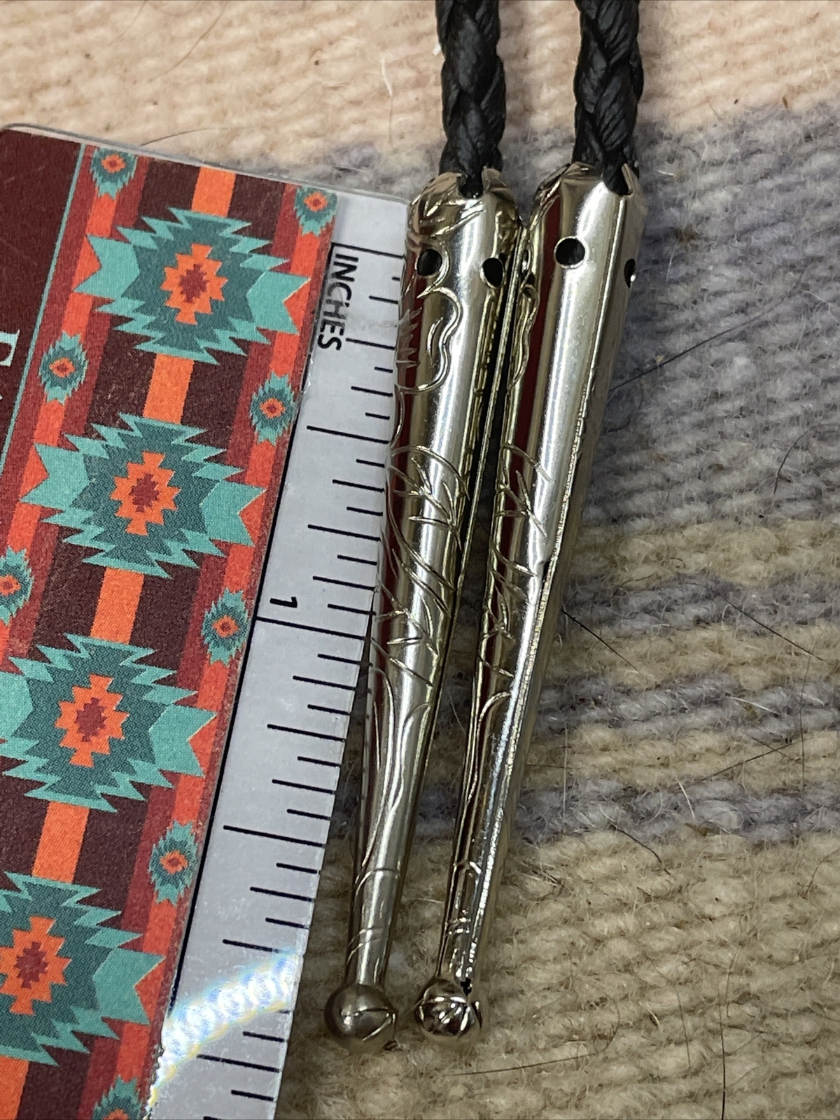 Saguaro Cactus Turquoise Silver Bolo Tie Western Southwest WEDDING Fall Festival