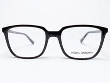 NEW Dolce & Gabbana DG5029 3159 Mens Brown Square Modern Eyeglasses Frames 52/18