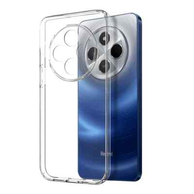 Hülle für Xiaomi Redmi 14C Handy Schutz Case Cover Ultra Klar Silikon Hülle