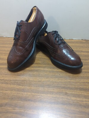 Rockport Wing Tips M 2577 Dark Brown 7/W/ Made In Hungary#25