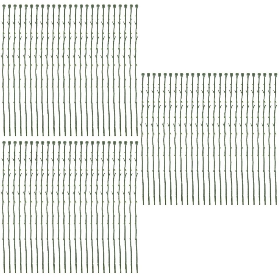 3 PCS Artificial Bouquet Faux Mini Rose Stem Craft Flower Stems eBay