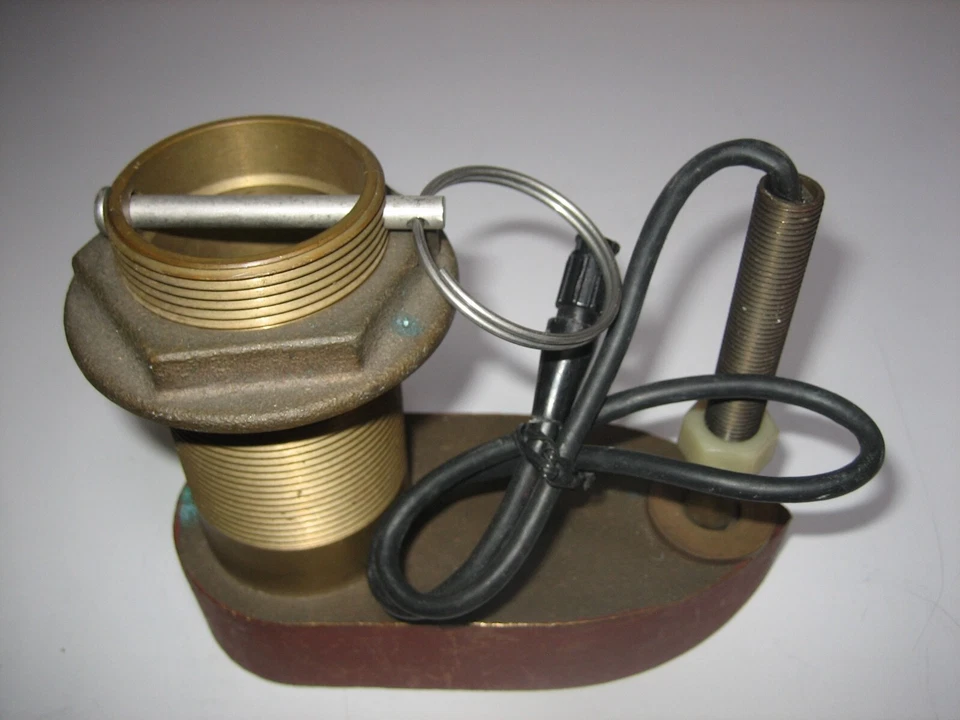 Si-tex NEW Sitex 120khz Dual Stem Transducer f/SVS CVS Units - 8 Pin Fuji - Image 2 of 4