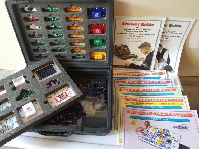 Snap Circuits Extreme SC-750R Student Electronics Training Program for sale online | eBay