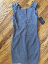 New zara trafaluc dress Size S Grey Mini Dress