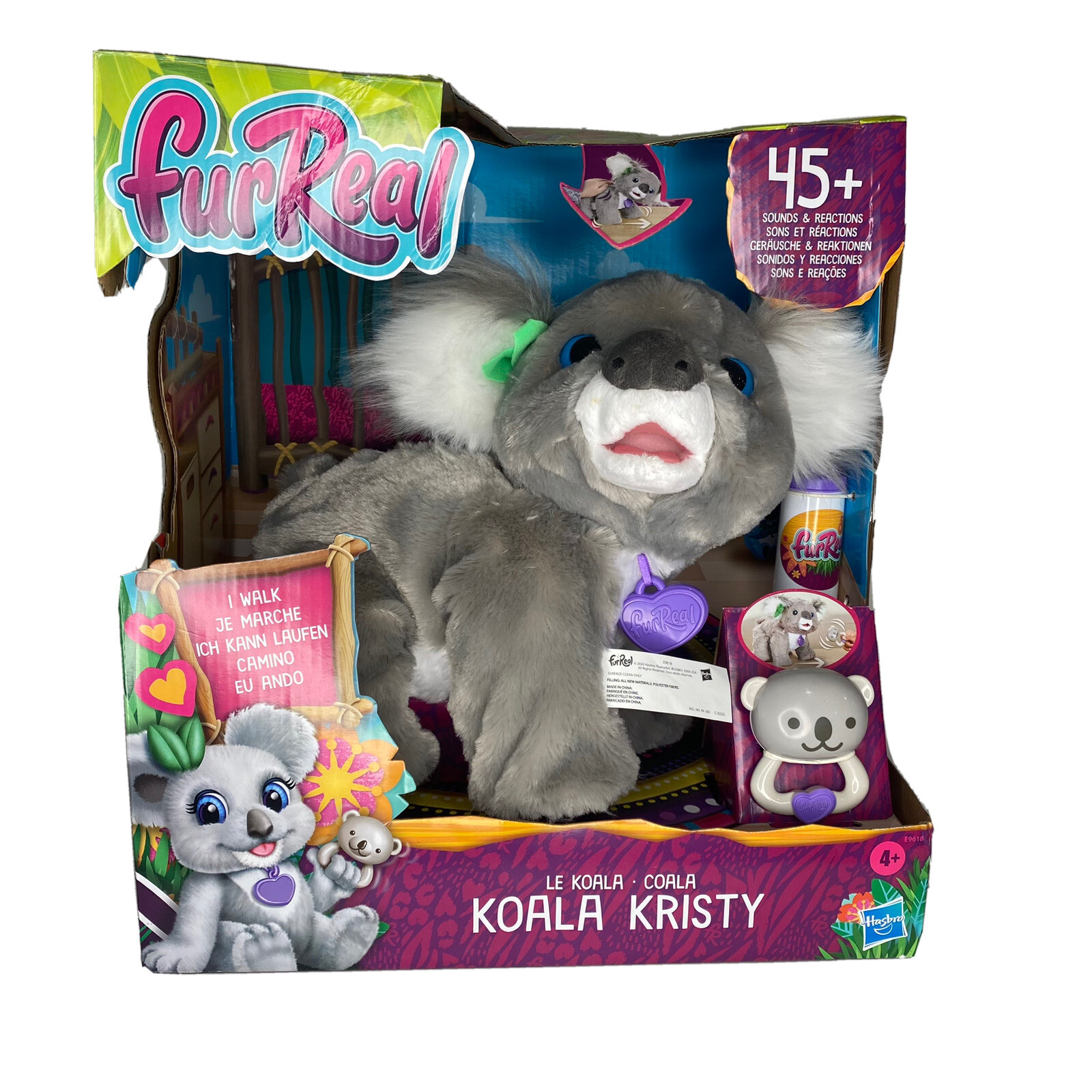 FurReal Friends Koala Kristy Interactive Plush Pet Toy 45+ Sounds