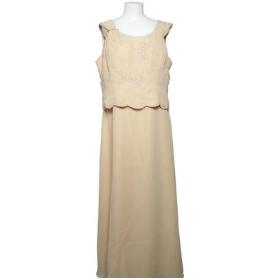 May Queen, Abendkleid, Größe: 3XL, Beige/Gold, Polyester, Blumen, Damen #xn9