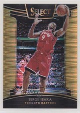 2018 Panini Select Concourse FOTL Neon Orange Pulsar Prizm 11/13 Serge Ibaka hs9