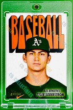 Tyler Soderstrom ROOKIE PROSPECT MINOR LEAGUE CARD TOPPS MINT ATHLETICS. rookie card picture