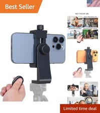 Versatile Phone Tripod Mount  Remote Controller for iPhone  Android Devices
