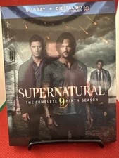 Blu Ray Supernatural Complete 9th Season TV Show Sci-Fi/Fantasy Boxset W/SLIP