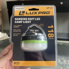 LUXPRO LP1503C Compact Hanging LED Lantern with Magnetic Base and Collapsible