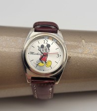 Vintage Disney Mickey Mouse Wrist Watch Runs, New Battery