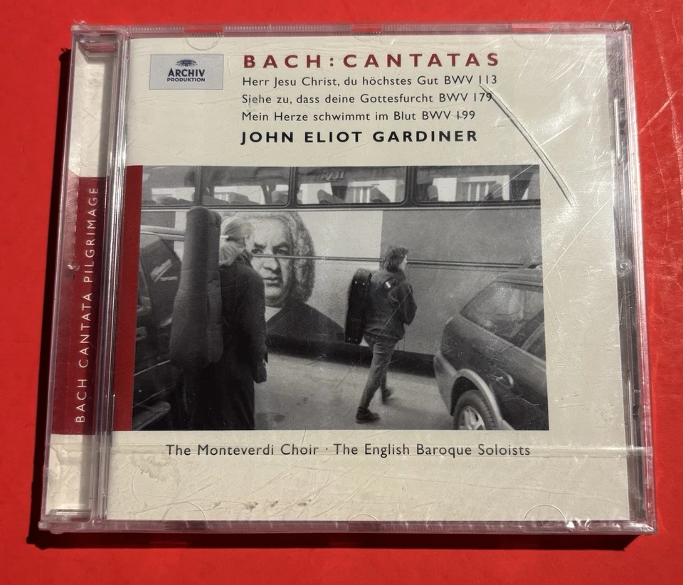 2 Sealed CDs: Gardiner BACH Cantatas Trinity 113 179 199 & Whitsun 172 59 74 34 Foto 3 de 4