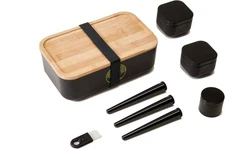 Stash Box with rolling tray - Air-Tight Storage Stash Box with Bamboo Tray - Por