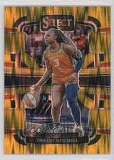 2024 Panini Select WNBA Concourse Gold Flash Prizm 6/10 Tiffany Mitchell #44 3d3