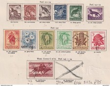 AUSTRALIA - 1959-64 Pictorial Definitives Set Used as Scan (M16)