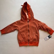 Oshkosh Kids lizard Hoodie zip up nwt sz 2t