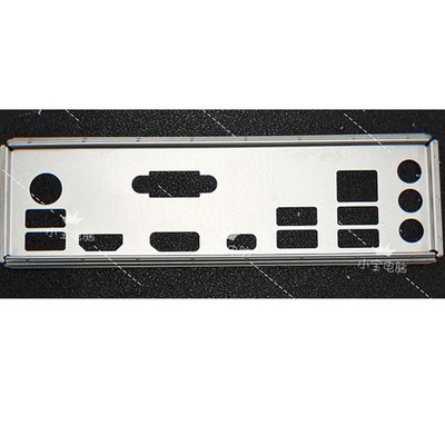 FOR     B560-PLUS IO I/O   Back Plate Stainless Steel Blende Bracket #am