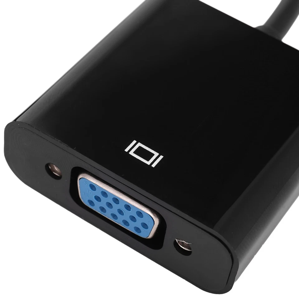 To VGA Male To VGA RGB Female Video Converter Adapter Male to Female3312 - Image 4 of 4