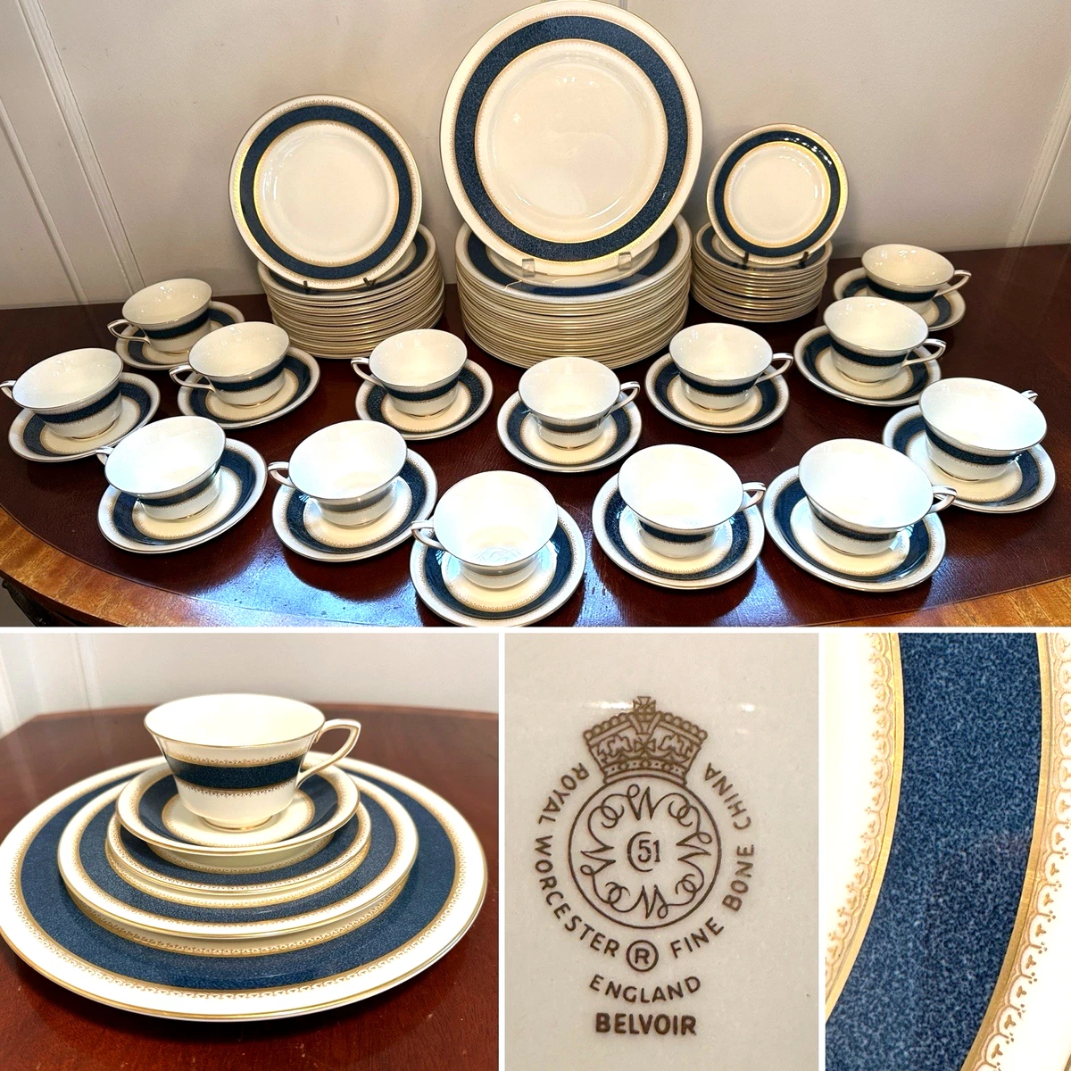  WORCESTER 大皿などセット Royal Worcester Dinner Service Sets for sale | eBay