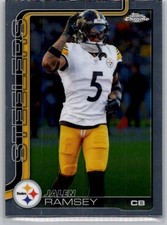 2025 Topps Chrome Football - Jalen Ramsey - #191 - Pittsburgh Steelers
