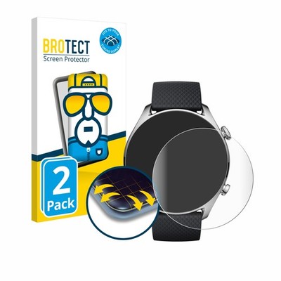 Full-Cover Schutz Folie für Huami Amazfit GTR 4 Limited Edition 3D Curved 2x
