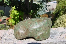 Large 3 Inch Vintage Zuni Serpentine Frog Fetish Carving