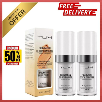 2X TLM Pro Classic Colour Changing Foundation Magic Flawless Concealer Makeup