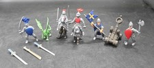 Medieval Knights Dragon Catapult Military Plastic Toy Figures Safari Lot