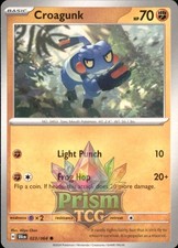 Croagunk 23/64 Common Shrouded Fable Pokemon
