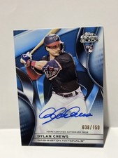 2025 Topps Chrome Black Dylan Crews Auto Rc 038/150 #CBA-DC