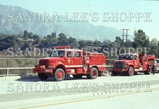 Fire Apparatus Slide 1993 CA CDF 92 Intl Engine 3462 Altadena Fire #10841